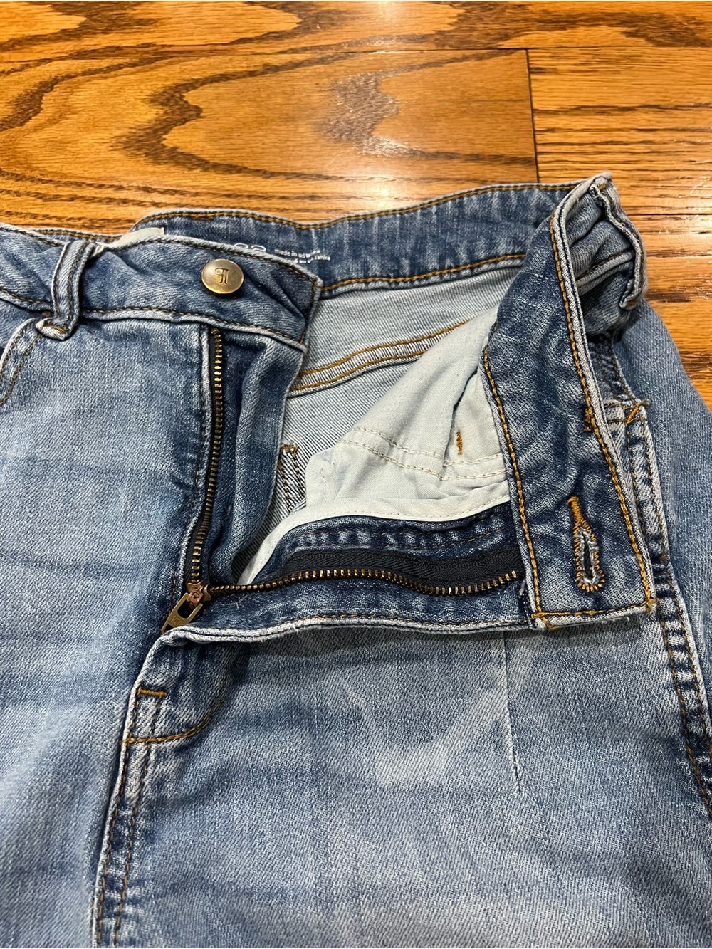 Anthropologie Pilcro Kenna Mid-rise Heritage Barrel Jeans Icon Edition Sz 28 - Picture 6 of 14